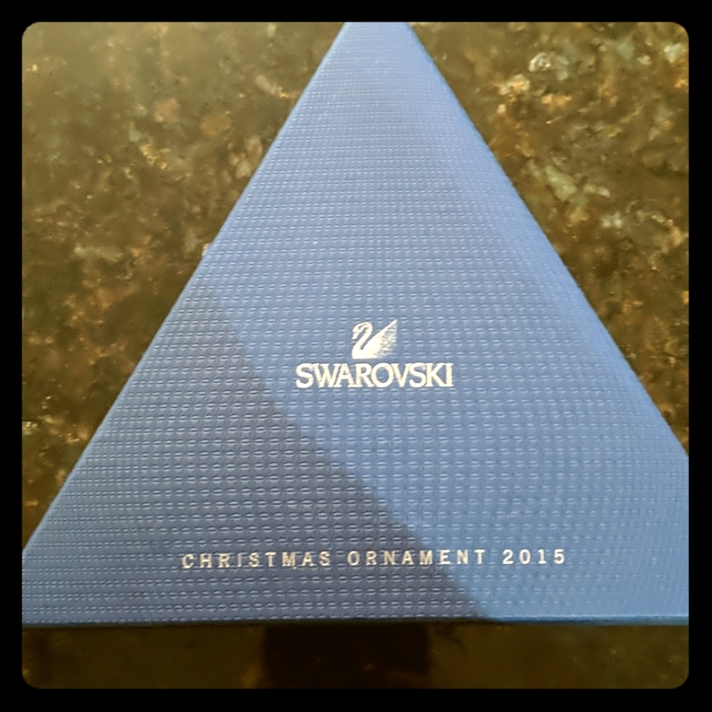 New 2015 Swarovski Ornament